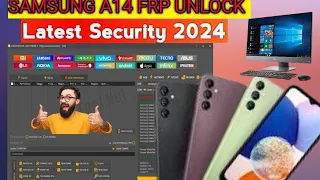 Latest Security Samsung Galaxy A14 (A146B) FRP Bypass Android 13  Patch UnlockTool