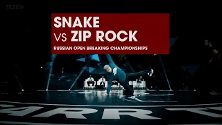 Snake vs Zip Rock [top 8] // stance // 🇷🇺 RUSSIAN OPEN BREAKING CHAMPIONSHIP 2020 🇷🇺