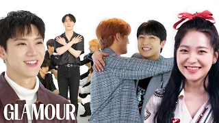 SuperM, NCT 127, Red Velvet, and More K-Pop Stars Take a Friendship Test | Glamour