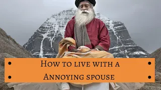 How to deal with angry spouse | sadhguru Jaggi Vasudev