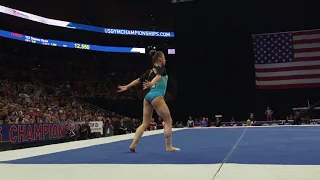 Ragan Smith – Floor Exercise – 2018 U.S. Gymnastics Championships – Senior Women Day 1