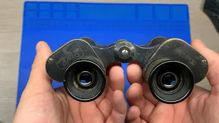 Бінокль У В П  6х30 1935р КМЗ binoculars fernglas vintage