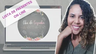 Lista on-line de CHÁ DE PANELA | Como montar a sua!