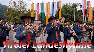 Bezirksmusikfest Erpfendorf 2022 - Tiroler Landeshymne