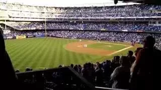 "O Canada" and the "Star Spangled Banner" - Yankee Stadium - Yankees vs Blue Jays