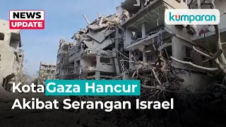 Begini Kondisi Jalur Gaza yang Hancur Akibat Serangan Israel