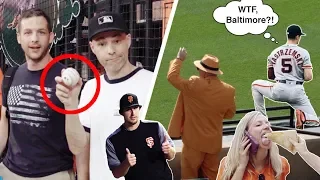 Mike Yastrzemski's 1st MLB home run and SO MANY WEIRDOS at Camden Yards