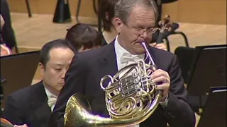 Strauss Horn Concerto nr.1, 3. Movement. Ab Koster - Horn with Kyushu Symphony Orchestra in 2009.