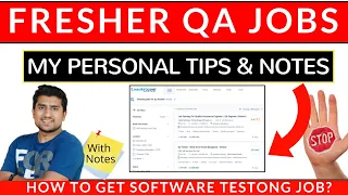 My Personal Tips for QA Fresher to Get A Job.