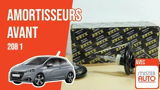 Changer les Amortisseurs avant Peugeot 208 1 ➿