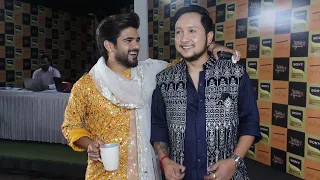 Pawandeep Rajan With Salman Ali On Set Of Superstar Singer 3