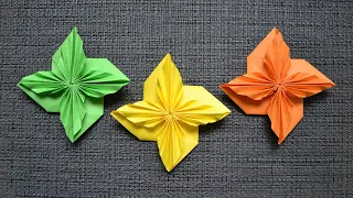 Papier Origami UMSCHLAG | Paper Origami ENVELOPE with FOUR LEAVES | Tutorial DIY by ColorMania