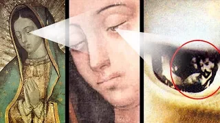 EL MISTERIO DE LA IMAGEN IMPRESA EN LOS OJOS DE LA VIRGEN DE GUADALUPE!!