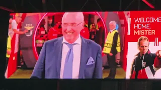 Sven-göran Eriksson | Homenagem no Benfica x Marseille | Grande Ovação!