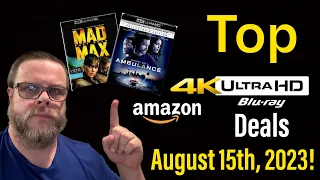 Top 4K UHD Blu-ray Deals at Amazon for August 15th, 2023!