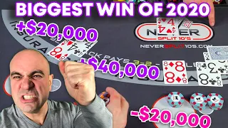 Biggest Blackjack Win of 2020