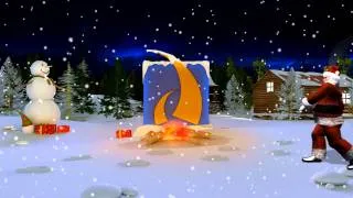 Merry Christmas And Happy New Year 2013 3D Animated Greeting From amrut infomedia ltd.