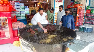 ADAM KHAN Special Chapli kabab | Afghanistan's Street Food