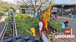 Sky Rider On Ride POV at Legoland Windsor (March 2022) [4K Ultra Wide]