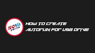 How to Create Autorun for USB Drive | Windows 7 / Windows 8 / Windows 10