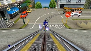 Sonic Adventure 2 - City Escape (Mission 1, A-Rank, 26490 points)