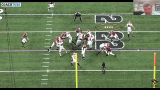 Former Georgia OL Coach Matt Luke - GT Counter to a 3 Man Surface