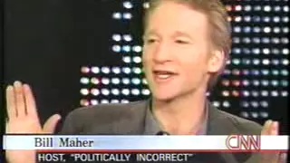Bill Maher on Larry King Live 2000-- Great Interview