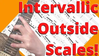 2."Outside" Intervallic Approach to Scales-From Linear Shapes to Intervallic Substitutions-Fusion 🎸