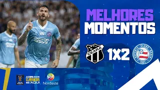 Ceará 1x2 Bahia | Melhores Momentos | Copa do Nordeste 2024 - 06/03/2024
