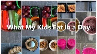 WHAT MY KIDS EAT IN A DAY - Day 16