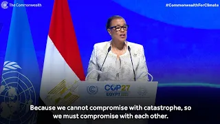 The Commonwealth Secretariat at COP27