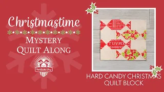 Inspired by Dolly Parton! 🎄CHRISTMASTIME Mystery Quilt Block Two - 2022 Fat Quarter Shop Quilt Along