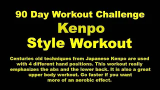 Kenpo Style Workout