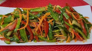 THIS SALAD IS INCREDIBLE! COOKING IN A DAY!  Salad for every day.