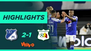 Millonarios vs Quindío (Goles y Highlights) Liga BetPlay Dimayor 2021-II | Fecha 2