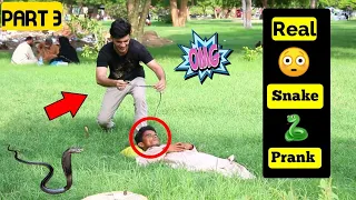 REAL SNAKE PRANK || EPIC SNAKE PRANK IN PAKISTAN || FUNNY REACTIONS || Part 3 || STILL FUN PRANK