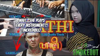 HOW MANY INSTRUMENTS CAN SHE PLAY !? Putri Ariani - Lathi ( Reaction / Review ) ft SARA FAJIRA