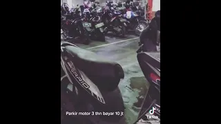 parkir motor REZA Arap di mall sudah 3 tahun bayar pajak 10 juta😱😱gila