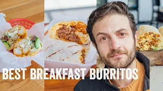 6 MUST EAT LA Breakfast Burritos | Jeremy Jacobowitz