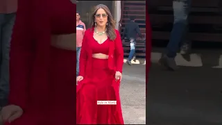 Madhuri Dixit looking Awesome in Red dress💃 #shortvideo #shorts