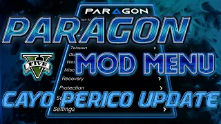 PARAGON MOD MENU GTA V 1.53 - Cayo Perico Heist - Undetected GTA Mod Menu - Unlimited Money Drop#GTA