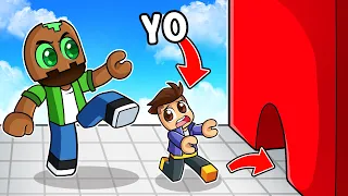 Jugamos Obby GRANDE vs PEQUEÑO en ROBLOX