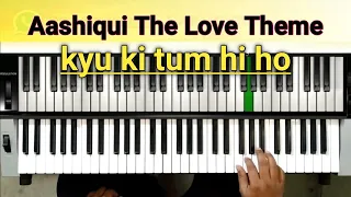 Aashiqui The Love Them | Piano Notes @learnkeyboard