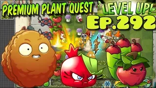 Plants vs. Zombies 2 - Quest  + Plants Level Up - Explode-o-Nut, Bombegranate, Apple Mortar (Ep.292)