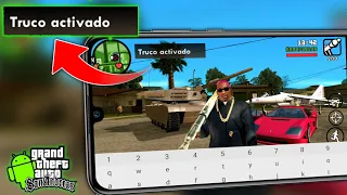 🔥Como Poner TRUCOS en GTA San Andreas en Android|Teclado para GTA San Andreas para Android