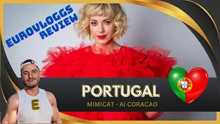 Mimicat "Ai Coracao" REVIEW | Eurovision 2023 Portugal