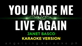 YOU MADE ME LIVE AGAIN Karaoke | Janet Basco