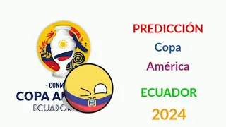 Predicción Copa America Ecuador 2024 (Countryballs)