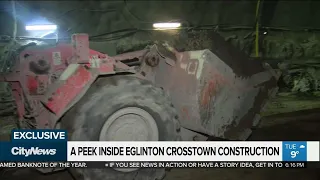 A peek inside Eglinton Crosstown construction