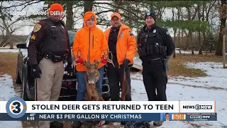 Teen’s trophy buck stolen, viral Facebook posts helps get deer back